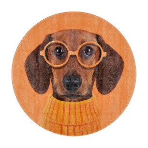 Cutest Baby djur Dachshund Orange Sweater