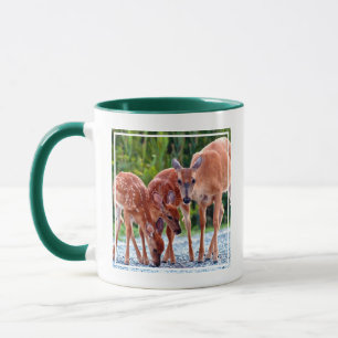 Cutest Baby djur Fawn with Spädbarn Mugg