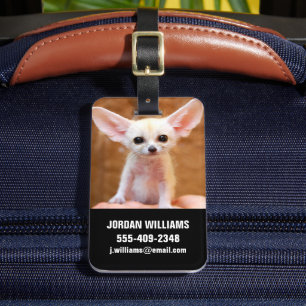 Cutest Baby djur Fennec Fox Bagagebricka