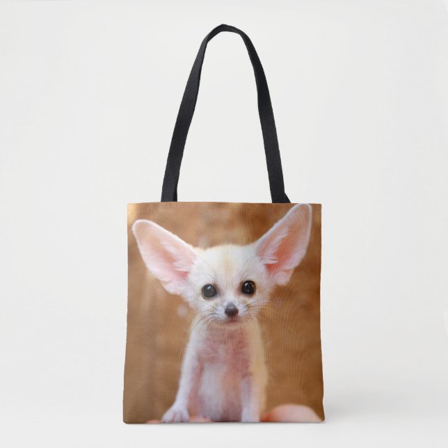 Cutest Baby djur | Fennec Fox Tygkasse (Framsida)