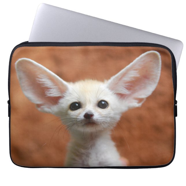 Cutest Baby djur | Fennec Fox-Valp Laptop Fodral (Framsidan)