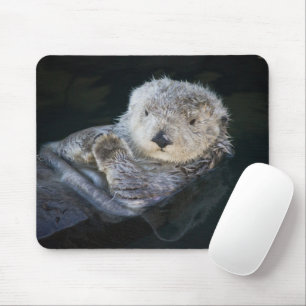 Cutest Baby djur Flytande av havssmör Musmatta