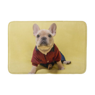 Cutest Baby djur Fransk Bulldog dold Badrumsmatta