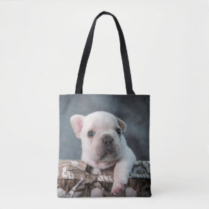 Cutest Baby djur Fransk Bulldog Tygkasse