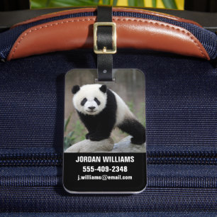 Cutest Baby djur   Giant Panda Baby Bagagebricka