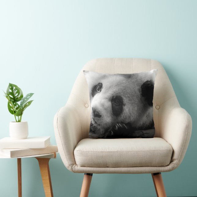 Cutest Baby djur | Giant Panda Bear Unge Kudde (Stol)