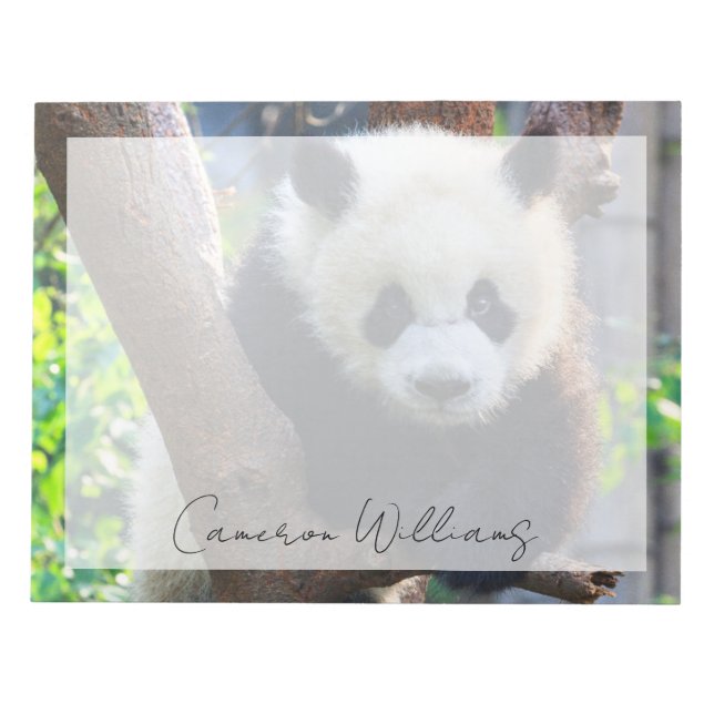 Cutest Baby djur | Giant Panda Unge Anteckningsblock (Framsida)