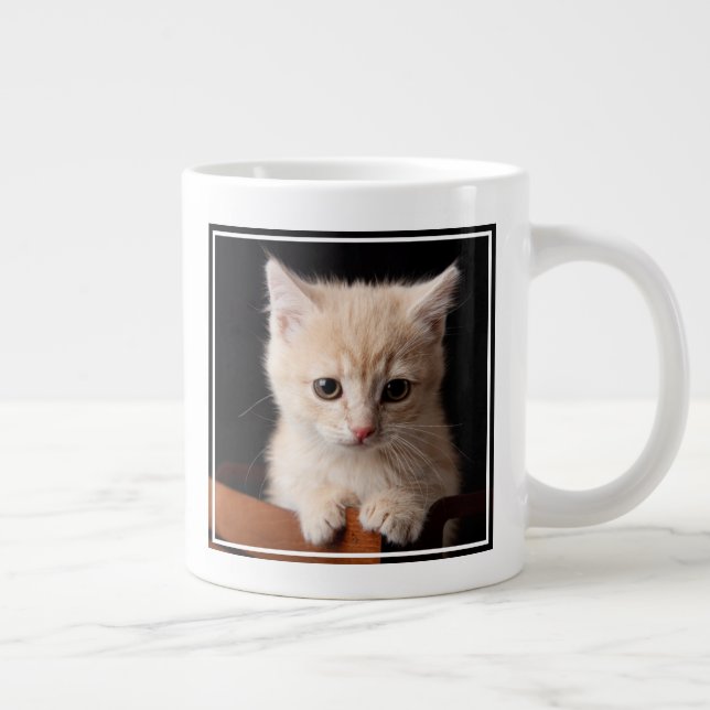 Cutest Baby djur | Ginger Kitten Jumbo Mugg (Höger)