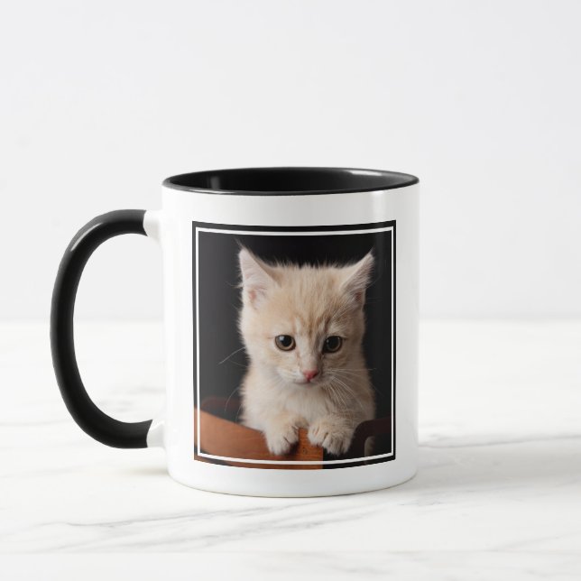 Cutest Baby djur | Ginger Kitten Mugg (Vänster)