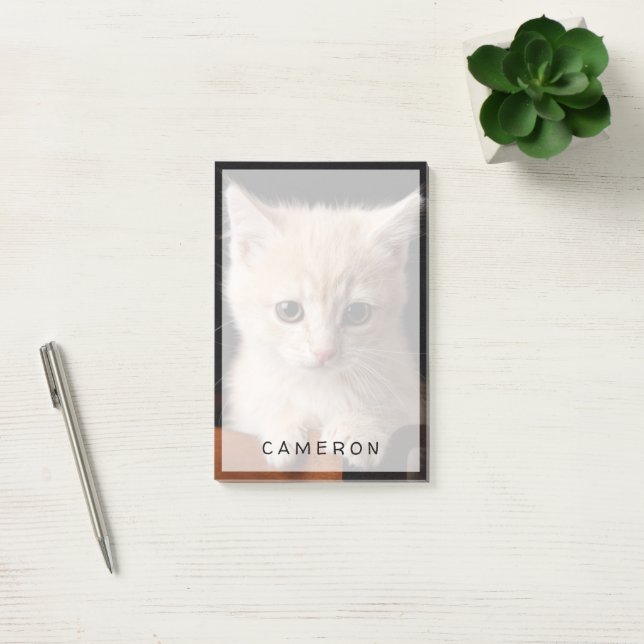 Cutest Baby djur | Ginger Kitten Post-it Block (Kontor)