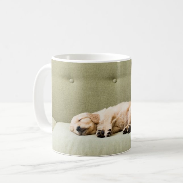 Cutest Baby djur | Golden Retriever Puppy 2 Kaffemugg (Framsida vänster)
