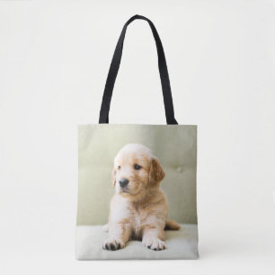 Cutest Baby djur Golden Retriever Puppy Tygkasse