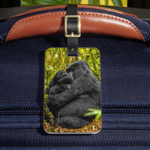 Cutest Baby djur Gorilla & Baby Bagagebricka