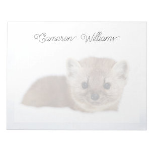 Cutest Baby djur Gräs Marten Anteckningsblock