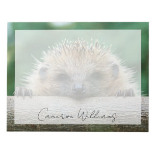 Cutest Baby djur Hedgehog Smile Anteckningsblock