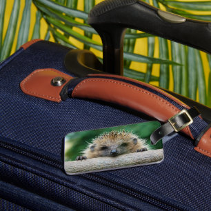 Cutest Baby djur Hedgehog Smile Bagagebricka