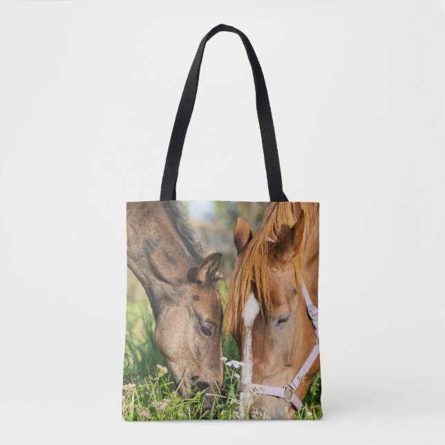 Cutest Baby djur | Horse Colt Tygkasse (Framsida)