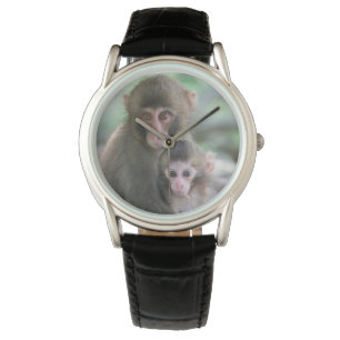 Cutest Baby djur Japanska apor Armbandsur