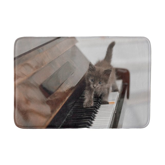 Cutest Baby djur | Kitten på Piano Badrumsmatta (Framsidan)