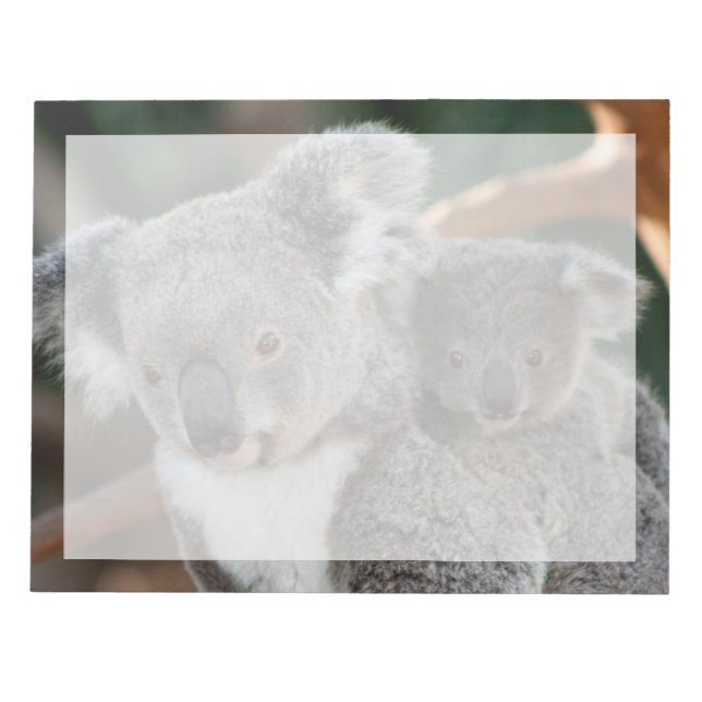 Cutest Baby djur | Koala och Joey Anteckningsblock (Framsida)