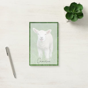 Cutest Baby djur Lil Lamb Post-it Block
