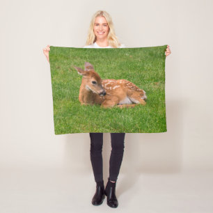 Cutest Baby djur Little Fawn Fleecefilt