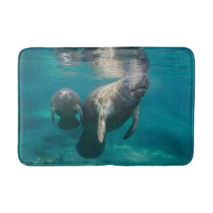 Cutest Baby djur Manatee & Baby Badrumsmatta