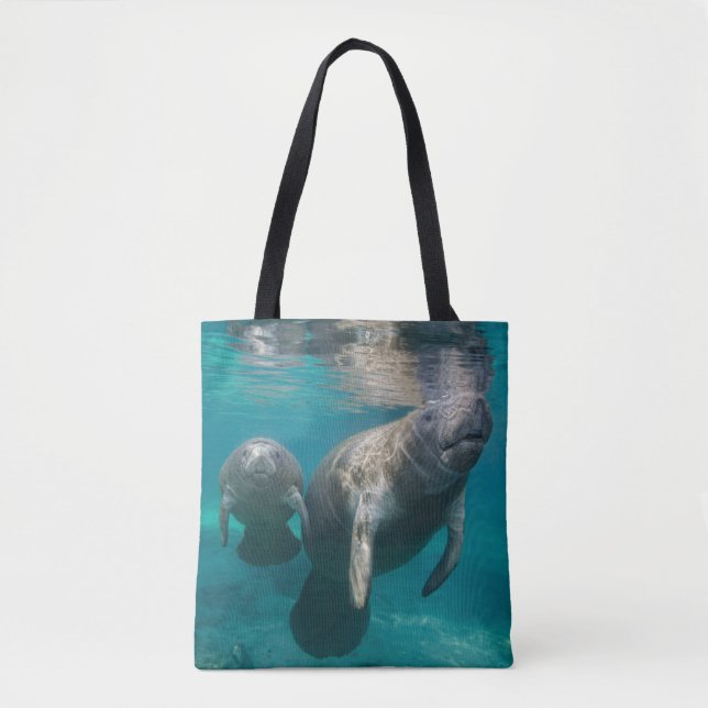 Cutest Baby djur | Manatee & Baby Tygkasse (Framsida)