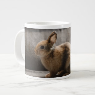 Cutest Baby djur   Nederländerna Dwarf Rabbit Jumbo Mugg