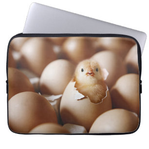Cutest Baby djur NYFÖDD BEBIS CHICK Laptop Fodral