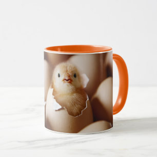 Cutest Baby djur NYFÖDD BEBIS CHICK Mugg