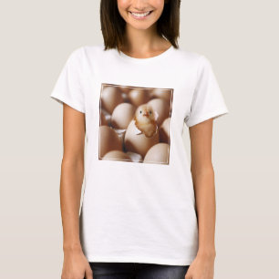 Cutest Baby djur NYFÖDD BEBIS CHICK T Shirt