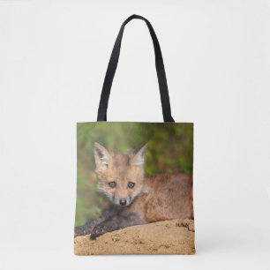 Cutest Baby djur Red Fox-Valp Tygkasse