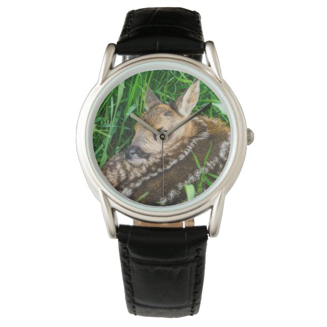 Cutest Baby djur | Roe Hjort Baby Armbandsur (Framsida)
