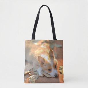 Cutest Baby djur Shy Corgi Tygkasse