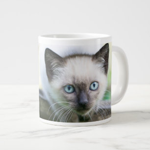 Cutest Baby djur Siamese Kitten 2 Jumbo Mugg