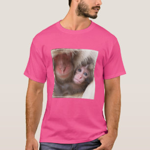 Cutest Baby djur Snö Monkey T Shirt