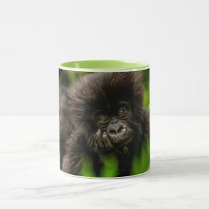Cutest Baby djur Spädbarnsberg Gorilla Mugg