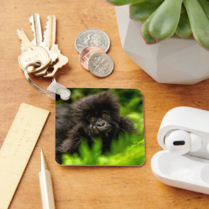 Cutest Baby djur   Spädbarnsberg Gorilla Nyckelring