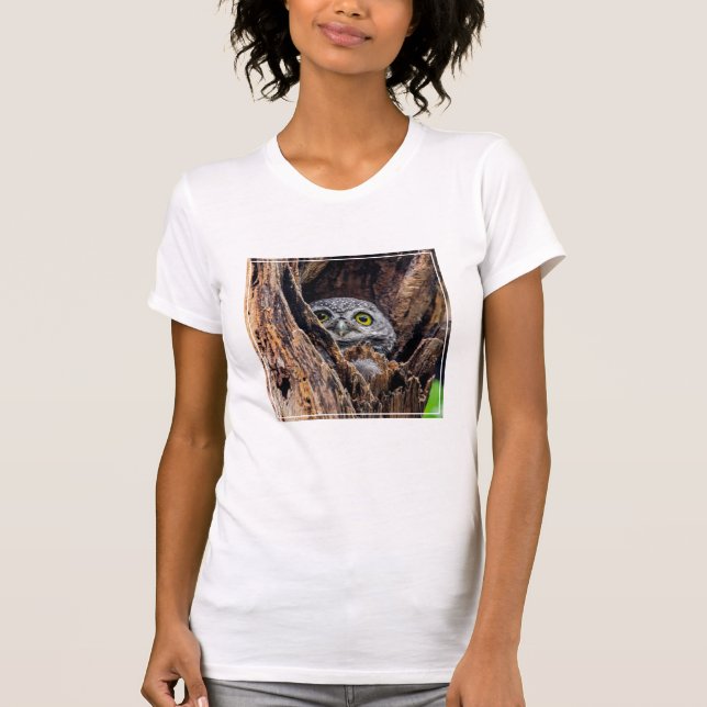 Cutest Baby djur | Spoted Owlet T Shirt (Framsida)