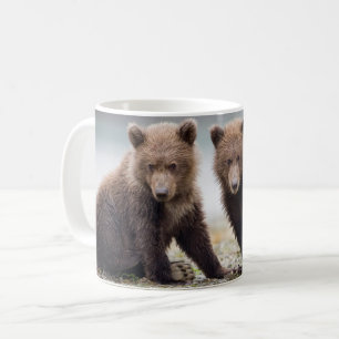 Cutest Baby djur   Två björnar Unge Kaffemugg