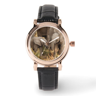 Cutest Baby djur   Två unga elefanter Armbandsur