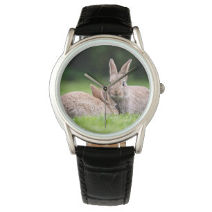 Cutest Baby djur   Vild Bunny Rabbits Armbandsur