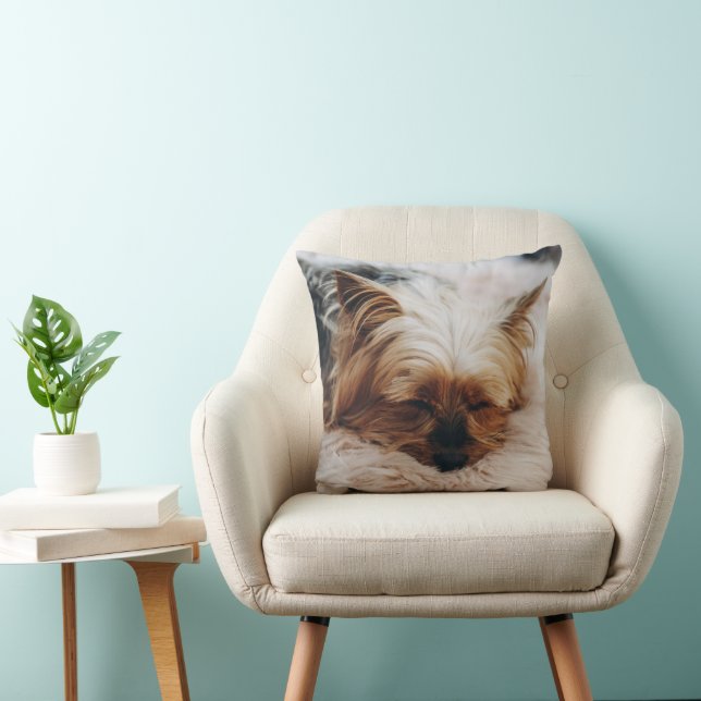Cutest Baby djur | Yorkshire Terrier Kudde (Stol)