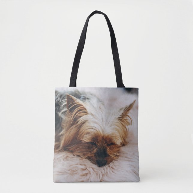 Cutest Baby djur | Yorkshire Terrier Tygkasse (Framsida)