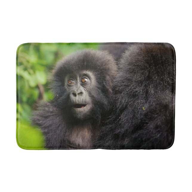 Cutest Baby djur | Young Mountain Gorilla Badrumsmatta (Framsidan)