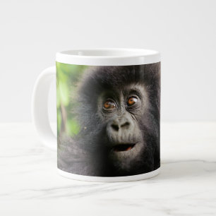 Cutest Baby djur Young Mountain Gorilla Jumbo Mugg