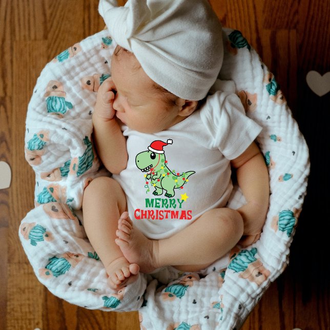 Cutest Baby Dragon med Santa Hat T Shirt (Skapare uppladdad)