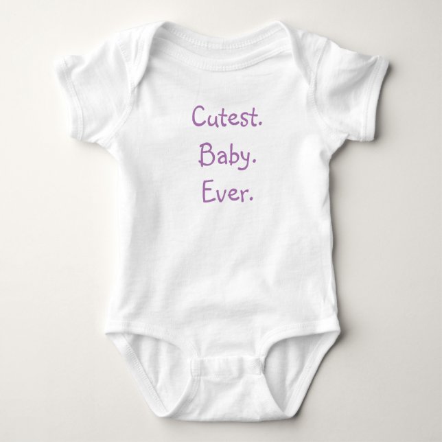 Cutest Baby någonsin en Biet Tshirt Tee (Framsida)