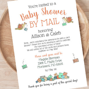 Cutest Baby Shower by Mail Inbjudningar